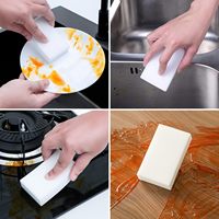 Éponge magique extra épaisse à usages multiples Tampons de nettoyage ménagers extra larges sans rayures Kit d'entretien des chaussures Éponge de nettoyage