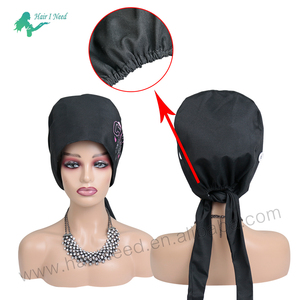 Cappello Chirurgico Personalizzabile con Logo, per <span class=keywords><strong>Capelli</strong></span> Lunghi, con Laccio Posteriore, Unisex, Regolabile, Accessori Medici - Product Image 4