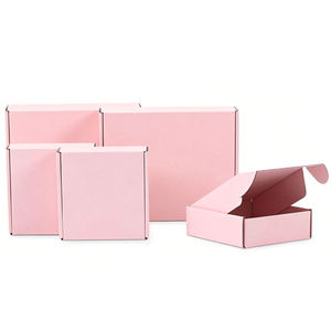 Boîte d'expédition en carton ondulé écologique, boîte cadeau personnalisée en carton pour <span class=keywords><strong>parfum</strong></span>, artisanat, mariage, fête, emballage cosmétique - Product Image 1