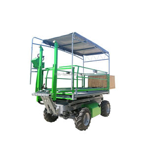 Plateforme élévatrice hydraulique autopropulsée diesel pour vergers, plateformes élévatrices pour la récolte des pommes/pépites/pêches/cerises - Product Image 1