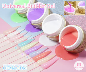 Bottiglia di ghiaccio NOVA Gel costruttore universale 20 colori veloce costruttore Gel estensione unghie auto livellamento costruttore OEM personalizzato - Product Image 5