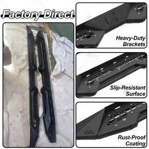 Marchepieds latéraux en acier pour Mitsubishi Triton L200 2019-2023, accessoires de voiture, marchepieds en acier pour Triton - Product Image 5