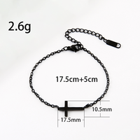 Bracelet Ywyougang 4 couleurs à maillons plats, chaîne perlée délicate avec fermoir mousqueton, bijou de poignet empilable et tendance