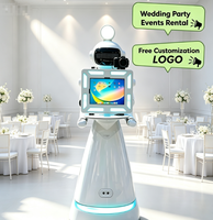 Photomaton Robotisé Mobile pour Mariages et Événements – Location avec Impression à Distance et Fonction d'Édition Automatique pour Services de Location