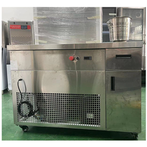 HN QDMECH Máquina de Hielo Turco de Alta Eficiencia para Puestos Callejeros, Vitrina Exhibidora de Hielo Turco, Máquina de Hielo Turco - Product Image 2