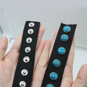 2025 mới đến bền vững Brass Snap Nút bốn-phần kim loại Fastener cho phụ kiện may mặc Vàng nhấn nút hạt - Product Image 6