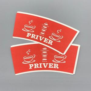 Ventilateurs en papier jetables personnalisés avec revêtement PE pour la fabrication de gobelets en papier pour boissons chaudes - Product Image 2