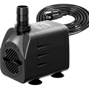 Bomba de agua sumergible Knifel 1500L/H con elevación de 6.5 pies, ultra silenciosa, para acuarios - Product Image 1