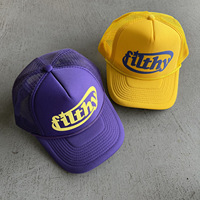 Gorra de Béisbol Deportiva Vintage Transpirable de 5 Paneles con Logotipo Personalizado en Relieve y Malla
