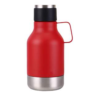 2 in 1 doppia parete in acciaio inox sottovuoto bottiglia d'acqua per animali domestici portatile rimovibile ciotola alimentatore per cani - Product Image 5