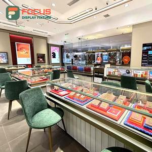 Vitrina de Vidrio para Joyería de Primera Calidad, Vitrina de Exhibición de Joyería de Lujo con Iluminación LED de Alta Gama - Product Image 3