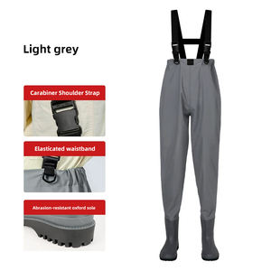 TOPIND-<span class=keywords><strong>Cuissardes</strong></span> de pêche à la mouche en PVC, <span class=keywords><strong>cuissardes</strong></span> personnalisées et imperméables de haute qualité pour femmes avec bottes - Product Image 4