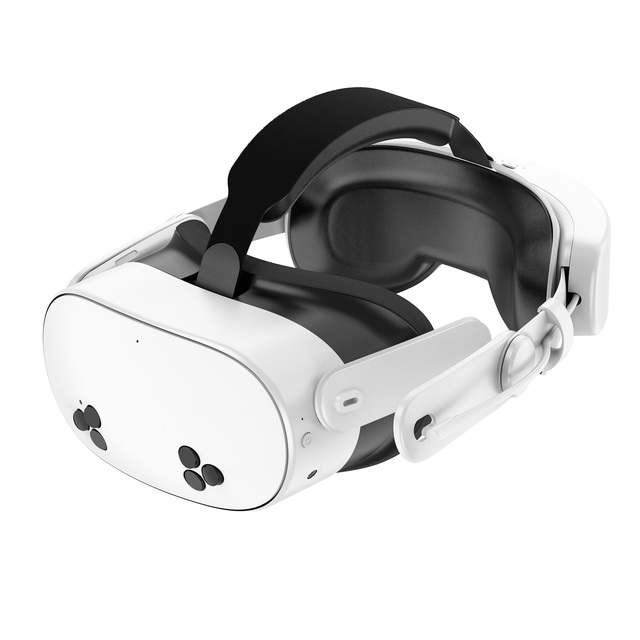Ergonomically Designed Large-capacity Long-lasting VR Headband Game Accessory with 10000mAh Battery Wired for Meta Quest 2/3/3s