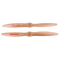 Hélice en bois CW/CCW avec trou percé pour moteur d'avion RC DLE170 / moteur de paramoteur DLE170M