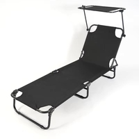 Lit pliant portable et léger pour le bureau, le camping en plein air, avec un design moderne et simple