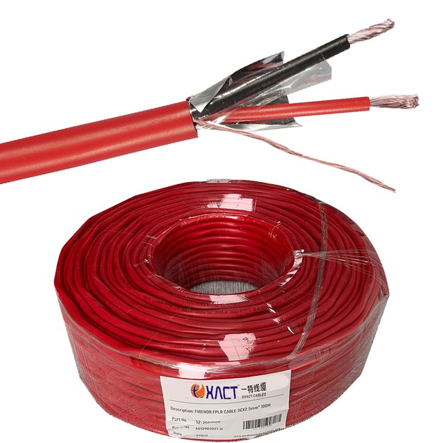 2x1.5mm2 Solid Bare Overhead PVC IP65 Waterproof 2Core 305m/Roll Fire Resistant Fire Alarm Cable