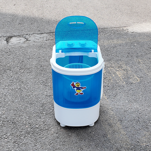 Mini <span class=keywords><strong>Lave</strong></span>-<span class=keywords><strong>linge</strong></span> Portable Double Bouton Bleu pour le Nettoyage des Sous-vêtements de Bébé et des Chaussures - Product Image 3