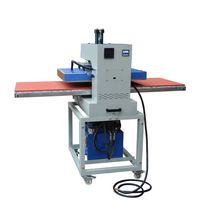 Fabriek 50*60 Cm Semi-Automatische Glijbaan Werktafel Zware Dual Dual Hydraulische Kracht Kristal/Strass Warmte Persmachine