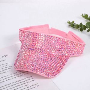 <b>Summer</b> Fashion and Trendy Brand Versatile Outdoor Open-top <b>Hats</b> with Rhinestones and No Top <b>Hats</b> Wholesale - Product Image 5