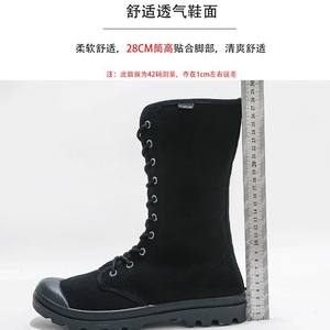 Botas de senderismo de caña alta para exteriores 2025 con lengueta de una pieza y cremallera interior, zapatillas de lona para hombre y mujer - Product Image 4