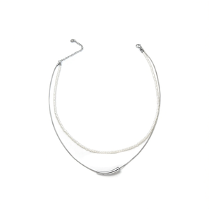 E025-160-036P สร้อยคอแฟชั่นแบบซ้อนชั้น - Product Image 2