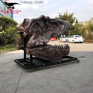 Đầu Lâu Khủng Long Bằng Nhựa Resin <span class=keywords><strong>T</strong></span> <span class=keywords><strong>Rex</strong></span> Kích Thước Sống Động Như Thậ<span class=keywords><strong>t</strong></span> Bảo <span class=keywords><strong>T</strong></span>àng Hóa Thạch - Product Image 4