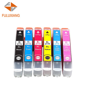 FULUXIANG Compatible pour Cartouches D'encre pour <span class=keywords><strong>Epson</strong></span> <span class=keywords><strong>XP</strong></span>-750 <span class=keywords><strong>XP</strong></span>-<span class=keywords><strong>950</strong></span> <span class=keywords><strong>XP</strong></span>-960 XP960 Modèles D'<span class=keywords><strong>imprimante</strong></span> T2771 T2772 T2773 T2774 T2775 T2776 - Product Image 1