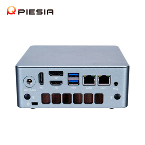 มินิพีซีตั้งโต๊ะ 2 แลน รุ่นที่ 12 Alder Lake Core I5 1240P 2*DDR5 Barebone 2*HD DP Type-C สำหรับสำนักงาน ธุรกิจ NUC มินิพีซี - Product Image 4