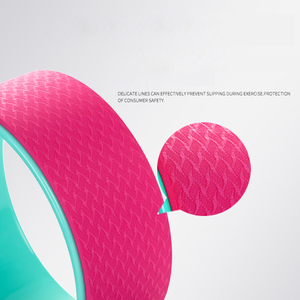 Di alta Qualità Per Il Fitness Formazione Colourful Ruota di Yoga del TPE - Product Image 2