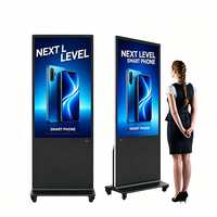 32 43 50 55 Harga Terjangkau Android 65 Inch Layar Digital Signage Indoor Mandiri Kios Layar Digital Signage LCD