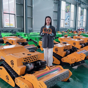 เครื่องตัดหญ้าไร้สายแบบใช้แบตเตอรี่พร้อมรีโมทคอนโทรลสำหรับการตัดแต่งสวนแบบเงียบ - Product Image 2