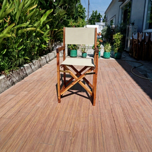 Chaise de directeur extérieur en bois d'acacia pour des événements de jardin jardin ou cuisine pour la villa de ferme ou le salon-bon prix - Product Image 1