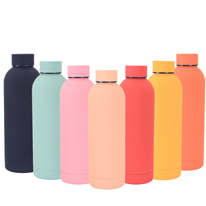 Tasse isolée droite isolée sous vide à double couche en acier inoxydable à faible quantité minimale de commande avec petite bouche adaptée au travail - Product Image 1