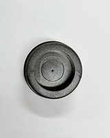Bouchon d'extrémité de tube rond en PE/PP moulé par injection, durable, 50 mm, 50*33*16, noir, marque YRF, OEM/ODM Taïwan