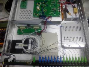 Bảo hành 3 năm 1550nm CATV <span class=keywords><strong>1550</strong></span> <span class=keywords><strong>edfa</strong></span> 16 cổng 22 dBm với wdm chức năng - Product Image 6