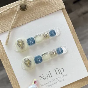 2023 Toe Nails Press On Cute Removable Factory Direct Sale High Quality Handmade Press on Nails for Women