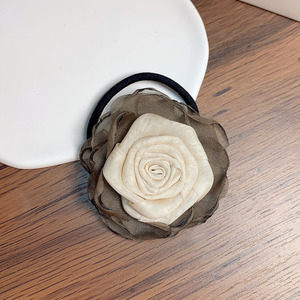New Chinese Style Vintage Elastic Fabric Headband with Geometric Design Non-Slip Women's Hair <b>Accessories</b> for <b>Wedding</b> Party - Product Image 3
