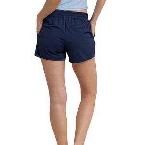 Shorts de sport d'été pour femmes en coton 100% écologique de haute qualité en gros OEM, séchage rapide, respirant, taille à cordon - Product Image 2