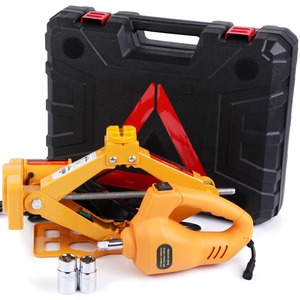 CE ISO DC12V 3T Screw Portable Electric Scissors <strong>Car</strong> <strong>Jack</strong> and Impact Wrench and Durable Air Pump 3in1 <strong>for</strong> Quick Replace Tire - Product Image 1