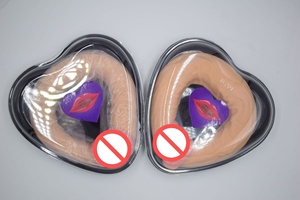 Juguete sexual para adultos, estimulador de doble apertura, masajeador, consolador realista de doble cabeza - Product Image 4