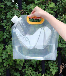 Sacche Pieghevoli per Stoccaggio Acqua / Contenitore d'Emergenza Congelabile per Acqua, Borsa Termica per Esterni - Product Image 3