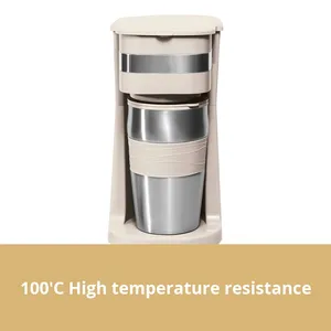 Machine à café portable en plastique pour le commerce extérieur transfrontalier, usage domestique et professionnel, grains de café américains, <span class=keywords><strong>filtre</strong></span> à goutte à tasse unique - Product Image 3