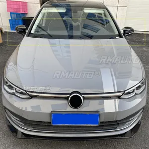 ชุดแต่งกันชนข้างสีดำเงาสำหรับ Golf MK8 Pro GTI R-Line ฝาครอบกระจกมองข้างสำหรับ VW Golf MK8 Pro GTI R-Line 2021-2023 อุปกรณ์ตกแต่งรถยนต์ - Product Image 4