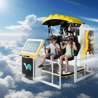 Equipo de Entretenimiento 9D, Experiencia de Parapente, Simulador de Vuelo de Realidad Virtual, Videojuego Arcade, Máquina de Juegos VR