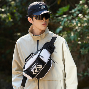 Sac de taille multifonctionnel, sac à bandoulière avec sangle réglable, résistant à l'eau, sac à bandoulière pour sports de plein air pour hommes et femmes - Product Image 2