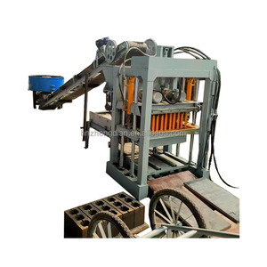 Precio de la Máquina de Bloques QTH4-25 en República <span class=keywords><strong>Dominicana</strong></span>, Máquina para Fabricar Bloques de Hormigón en Tanzania - Product Image 1