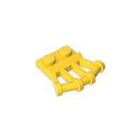 [Gobricks]GDS-771 Pièces de construction en plastique ABS à l'échelle 1:8, plaque spéciale 1x2 avec poignées angulaires sur le côté, référence 92692