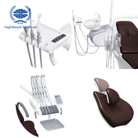 Fauteuil dentaire série CQ-217 fauteuil de traitement dentaire complet pour clinique hospitalière