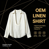 Fabricant de t-shirts en lin pour femmes sur mesure, OEM ODM, décontractés, respirants, à manches courtes, pour l'été