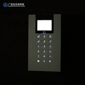 コード化されたロックラウンドステンレススチールキーパッド用の無料サンプル新しいデザインライトガイドフィルムドームアレイ - Product Image 4